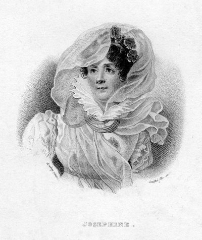 Joséphine de Beauharnais, primera esposa de Napoleón Bonaparte y emperatriz de Francia, siglo XIX de François Louis Couché