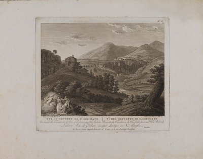 Uve (sic) del Convento de San Cosimato (nº II) de François Morel