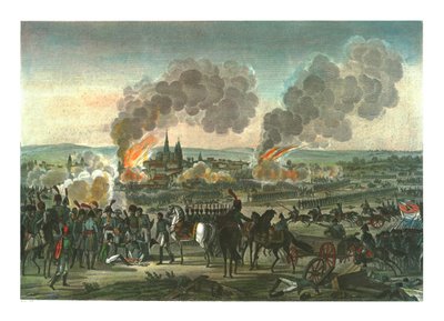 Conquista de Ratisbona, 23 de abril de 1809, c1850 de François Pigeot