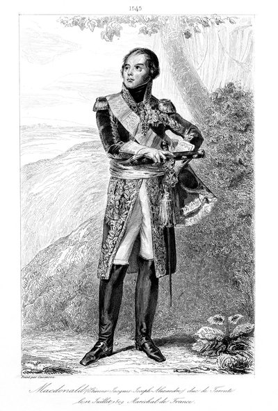 Etienne Jacques-Joseph-Alexandre MacDonald 1765-1840, Duque de Taranto y Mariscal de Francia, 1839 de François Pigeot