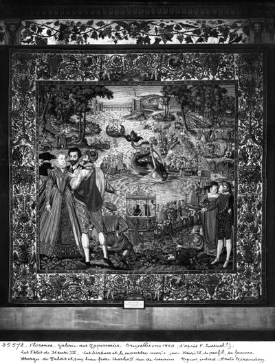 Festivales de Enrique III (1553-1610) Taller de Bruselas, c.1580 de François Quesnel