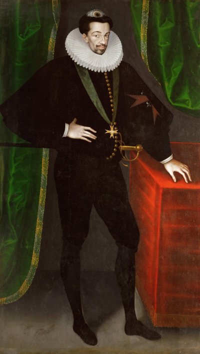 Retrato de Enrique III de Francia, Rey de Polonia y Gran Duque de Lituania de François Quesnel