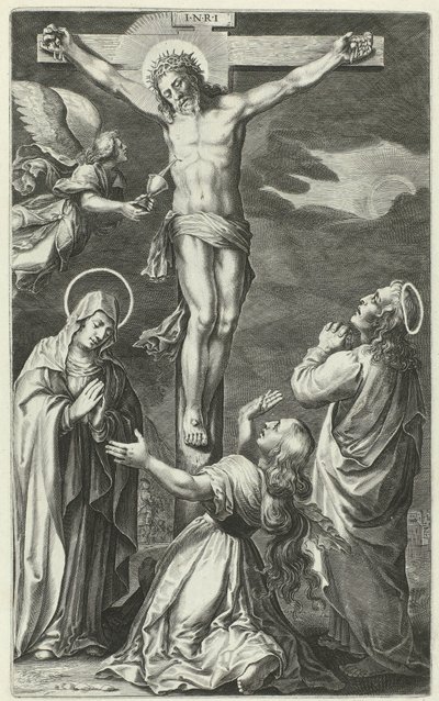 Cristo en la cruz Vida de Cristo (título de la serie) de François Stuerhelt (possibly)