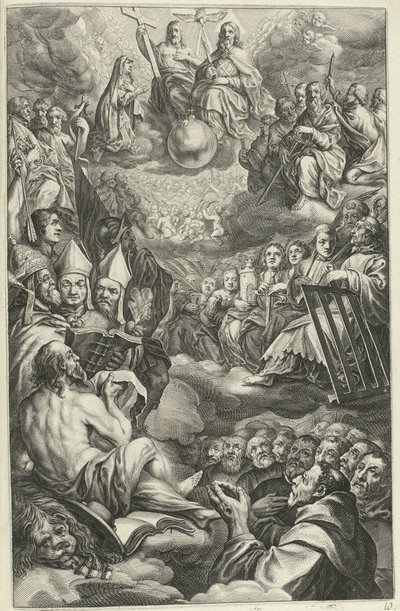 Santísima Trinidad Vida de Cristo (título de la serie) de François Stuerhelt (possibly)
