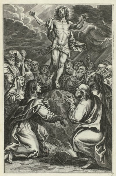 Ascensión de Cristo Vida de Cristo (título de la serie) de François Stuerhelt (possibly)