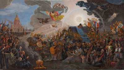 Alegoría del regreso de las cenizas de Napoleón, 1840 de François Trichot