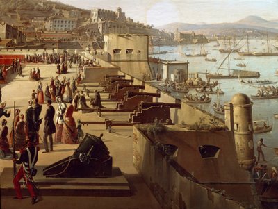 Las armas en la fortaleza (detalle) de François Vervloet