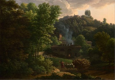 Paisaje italiano de Francois Xavier Fabre
