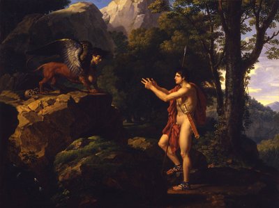 Edipo y la Esfinge de Francois Xavier Fabre