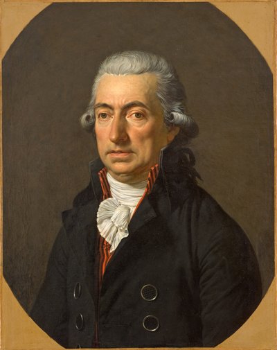 Retrato del Sr. Joseph Fabre, padre del Artista de Francois Xavier Fabre