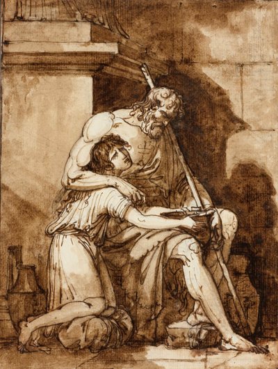 Belisario, finales del siglo XVIII-principios del siglo XIX de François Xavier Pascal Fabre