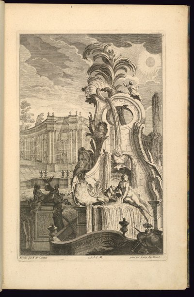 Diseño para Fuente con Venus de François de Cuvilliés the Elder