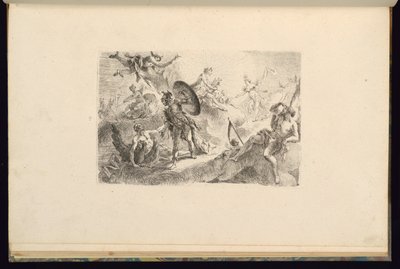 Diseño con Apolo de François de Cuvilliés the younger