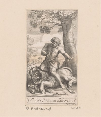 Sansón y el león de François de Poilly (I)