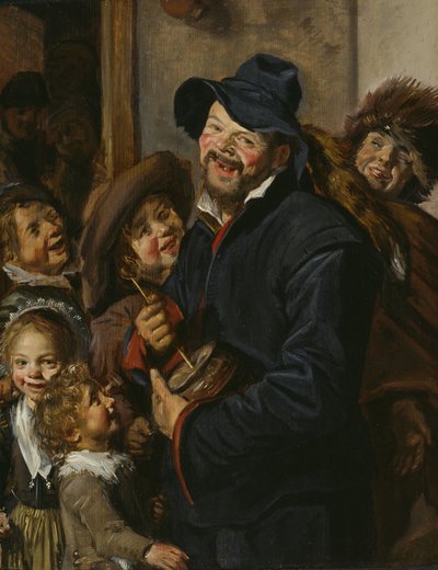 El jugador de ollas Rommel, c.1630 (óleo sobre tabla) de Frans (Follower of) Hals