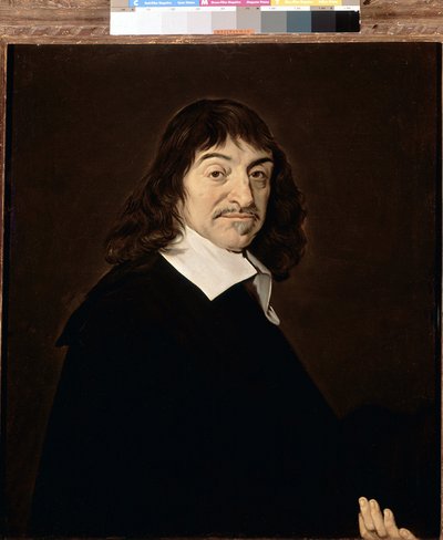 Retrato de René Descartes, filósofo francés de Frans (after) Hals