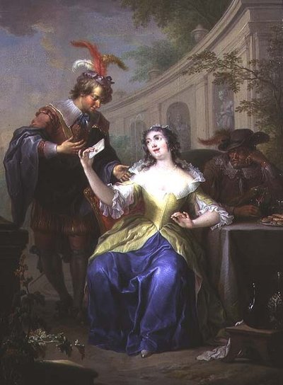 Alegorías del amor desigual (un par) de Frans Christoph Janneck