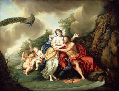 Júpiter y Juno de Frans Christoph Janneck