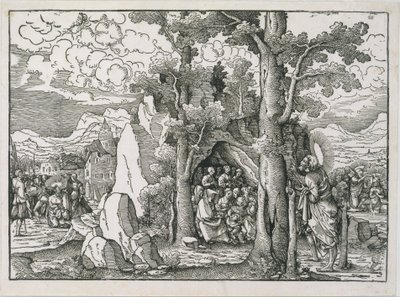Escenas de la Vida de San Juan Bautista, ca. 1522 de Frans Crabbe van Espleghem