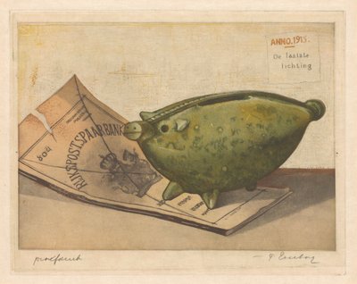 El último lote (título original en el objeto) de Frans Everbag (signed by artist)