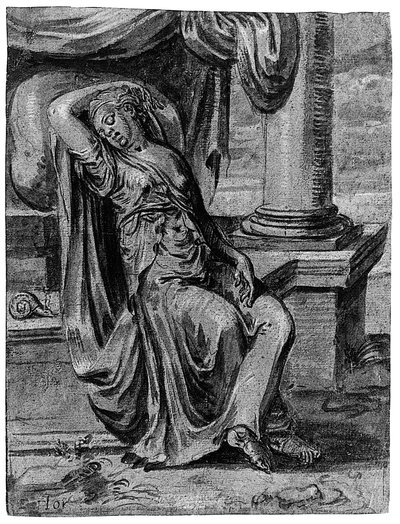 Alegoría de la pereza de Frans Floris