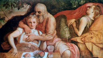 Lot y sus Hijas, c1550 de Frans Floris