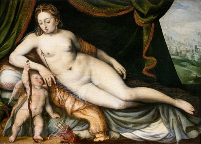 Venus y Cupido de Frans Floris I