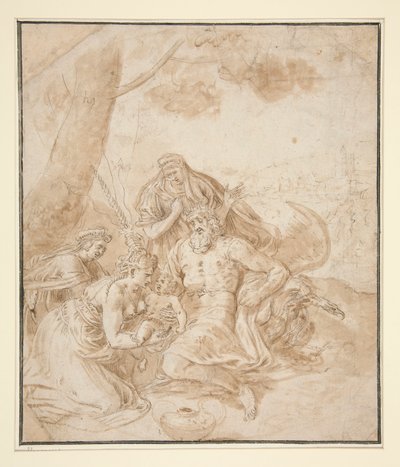 Nacimiento de Baco de Frans Floris the Elder