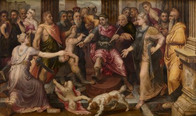 El Juicio de Salomón, ca 1547 de Frans Floris the Elder