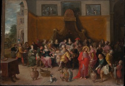 Las bodas de Caná de Frans Francken the Younger