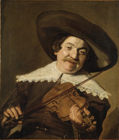 Daniel van Aken tocando el violín de Frans Hals