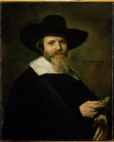 Burgués holandés de Frans Hals