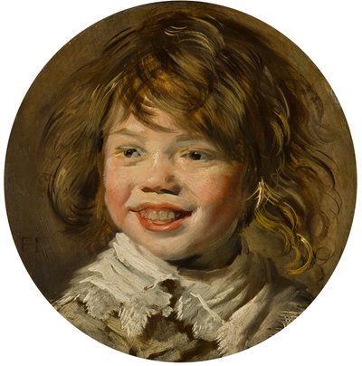 Niño riendo de Frans Hals