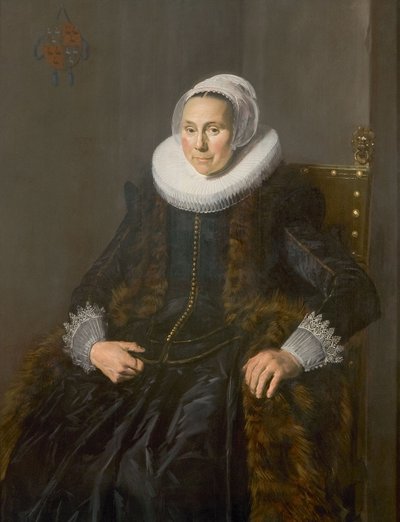 Retrato de Cornelia Claesdr. Vooght (-) de Frans Hals