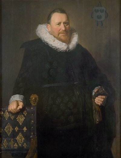 Retrato de Nicholaes Woutersz. van der Meer (1574-1637) de Frans Hals