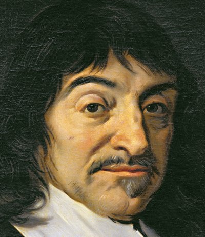 Retrato de René Descartes (1596-1650) c.1649 (detalle) de Frans Hals