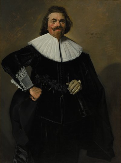Retrato de Tieleman Roosterman, 1634 de Frans Hals