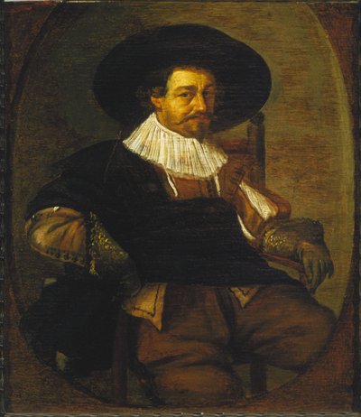Retrato de un hombre de Frans Hals