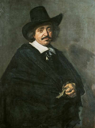 Retrato de un hombre, c.1654-55 de Frans Hals