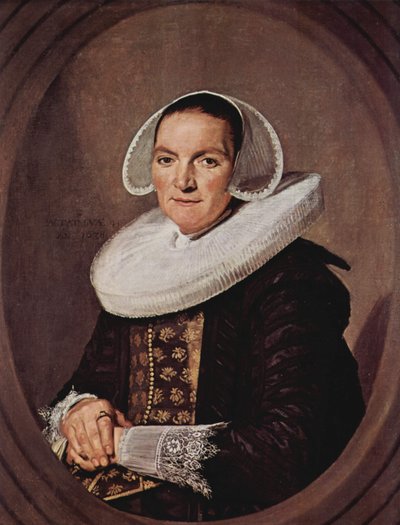 Retrato de mujer de Frans Hals