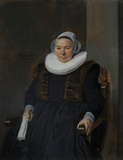 Retrato de una anciana, tradicionalmente llamada Mevrouw Bodolphe de Frans Hals