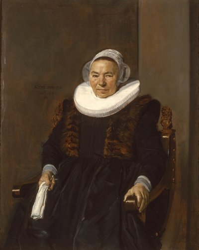 Retrato de una Mujer Mayor, tradicionalmente llamada Mevrouw Bodolphe de Frans Hals