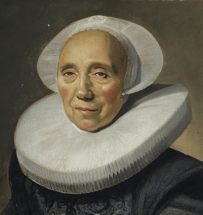 Retrato de una anciana de Frans Hals