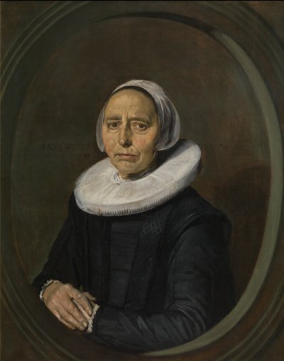 Retrato de una mujer desconocida de 53 años de Frans Hals