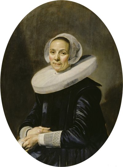Retrato de una mujer desconocida [1] de Frans Hals
