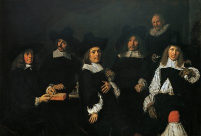 Regentes del asilo de ancianos de Harlem de Frans Hals