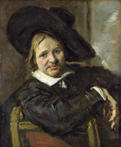 El hombre con el sombrero caído de Frans Hals