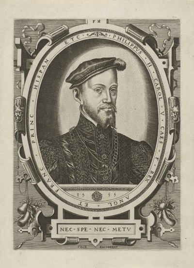 Retrato del rey Felipe II de España de Frans Huys