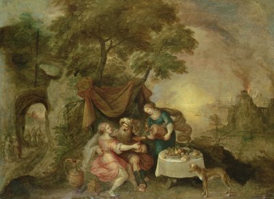 Lot y sus hijas de Frans II Francken