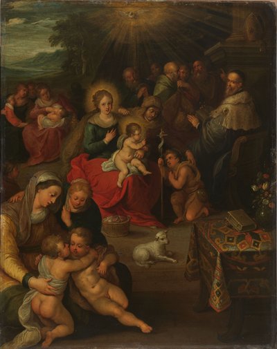 El parentesco sagrado de Frans II Francken